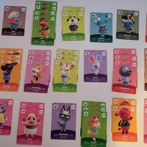 amiibo cards animal crossing, you pick 3* please read description*